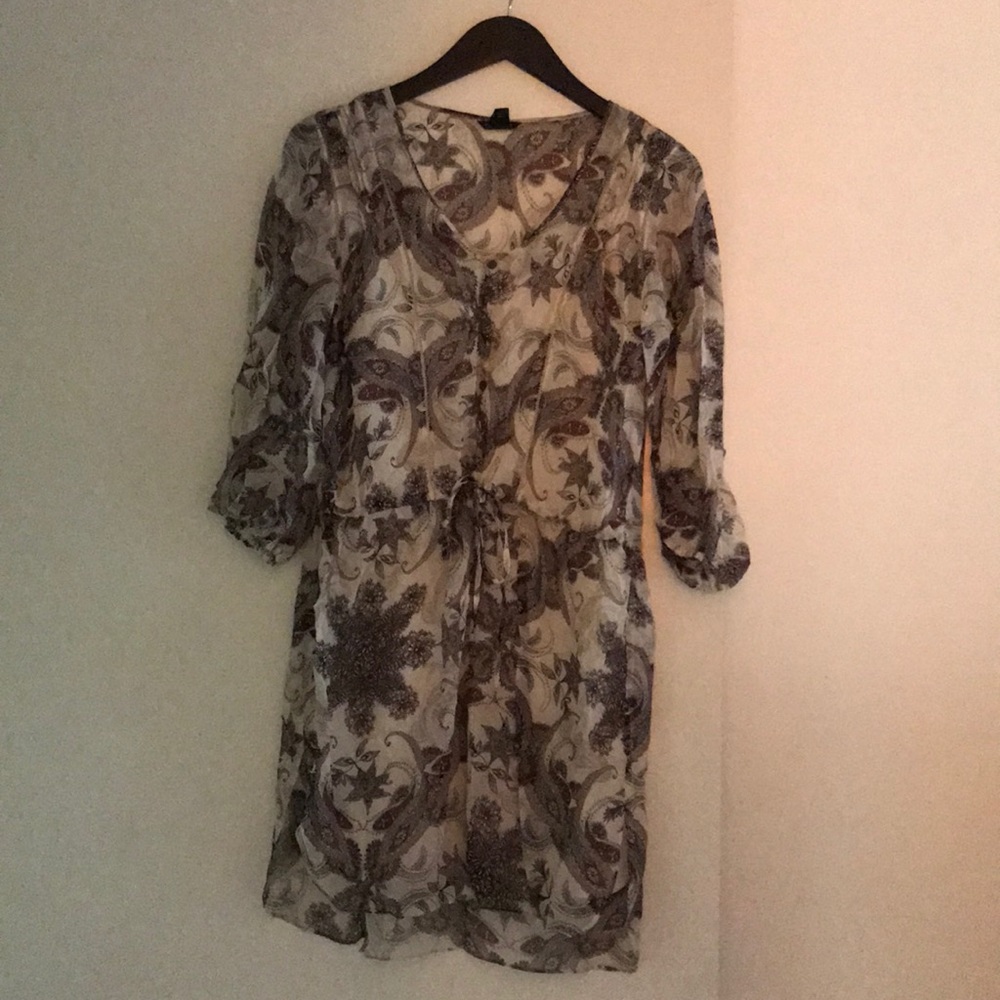 Club Monaco Paisley Print Dress